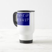 Vlag van Commodore Perry Reisbeker (Voorkant links)