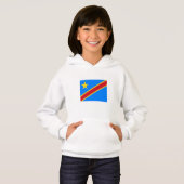 Vlag van Congo Kinshasa (Voorkant volledig)