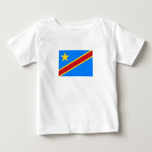 Vlag van Congo Kinshasa (Voorkant)