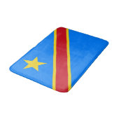Vlag van Congo Kinshasa Badmat (Gekanteld)