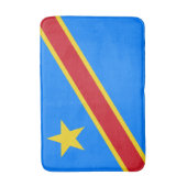 Vlag van Congo Kinshasa Badmat (Voorkant Verticaal)