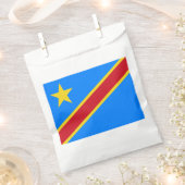 Vlag van Congo Kinshasa Bedankzakje (Geknipt)