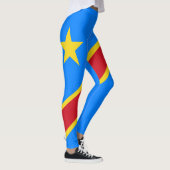 Vlag van Congo Kinshasa Leggings (Rechts)