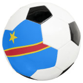 Vlag van Congo Kinshasa Voetbal (Drie kwart)