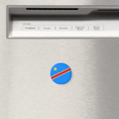 Vlag van Congo Magneet (Insitu (Vaatwasser))