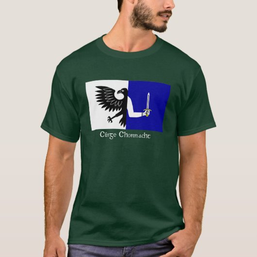 Vlag van connach t-shirt (Voorkant)