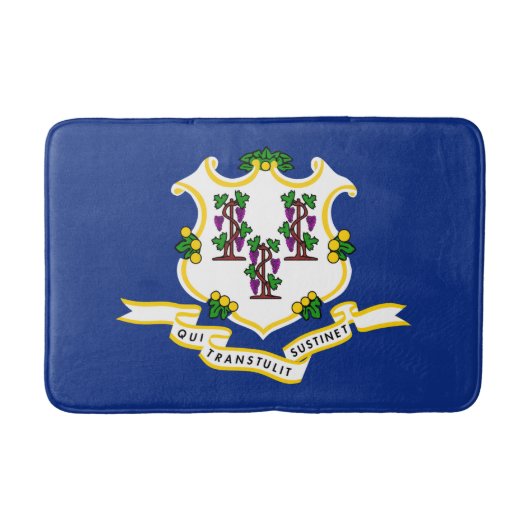 Vlag van Connecticut Badmat (Voorkant)
