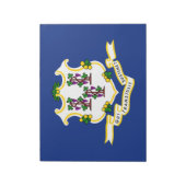 Vlag van Connecticut Notitieblok (Linkerzijde)