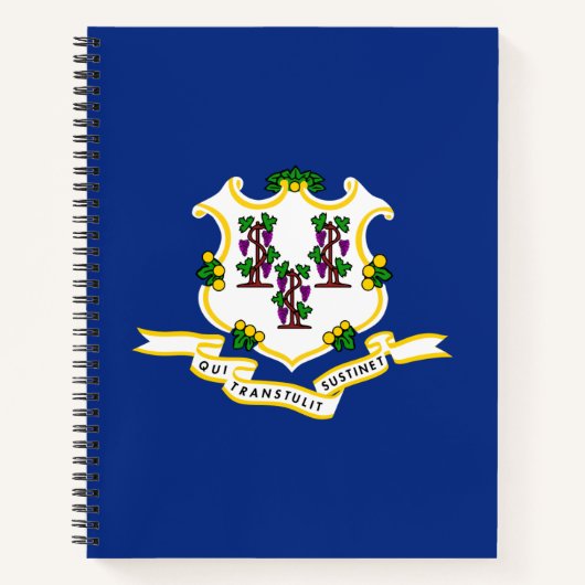 Vlag van Connecticut Notitieboek (Voorkant)