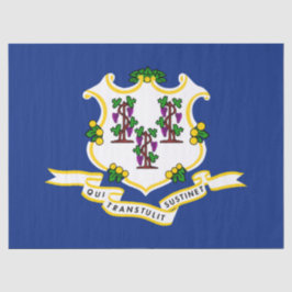 Vlag van Connecticut Tissuepapier