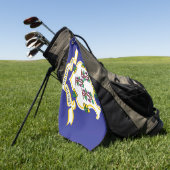 Vlag van Connecticut, VS Golfhanddoek (Groen)