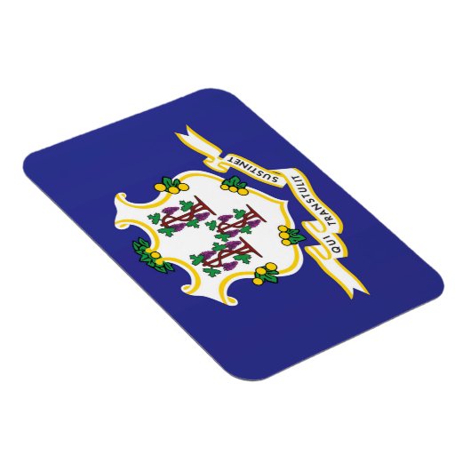Vlag van Connecticut, VS Magneet (Rechterzijde)