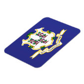 Vlag van Connecticut, VS Magneet (Linkerzijde)