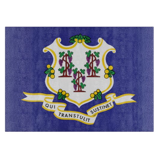 Vlag van Connecticut, VS Snijplank (Voorkant)