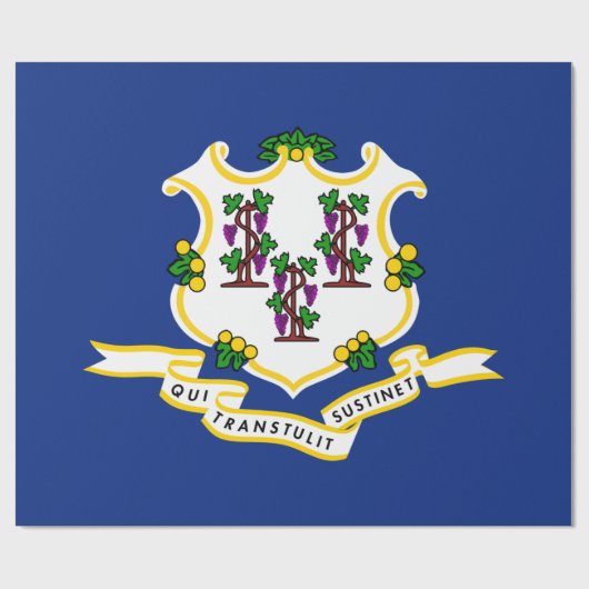 Vlag van Connecticut (VS-staat) Cadeaupapier (Vlak)