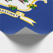 Vlag van Connecticut (VS-staat) Cadeaupapier (Hoek)