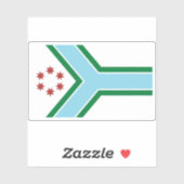 Vlag van Cook County, Illinois Sticker (Vel)