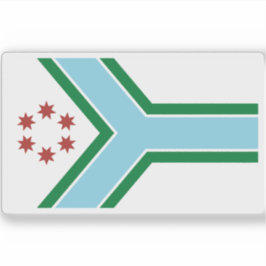 Vlag van Cook County, Illinois Sticker