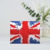 vlag van Cool England Briefkaart (Staand voorkant)