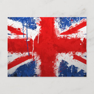 vlag van Cool England Briefkaart