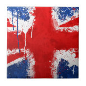 vlag van Cool England Tegeltje (Voorkant)