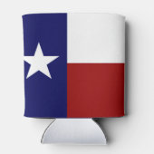 Vlag van Cool Patriotic Texas Blikjeskoeler (Achterkant)