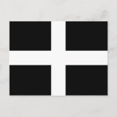 Vlag van Cornwall (Kernow) Briefkaart (Voorkant)