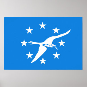 Vlag van Corpus Christi Poster