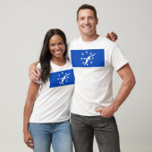 vlag van Corpus Christi T-shirt (Unisex)