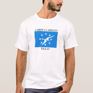 Vlag van Corpus Christi T-shirt