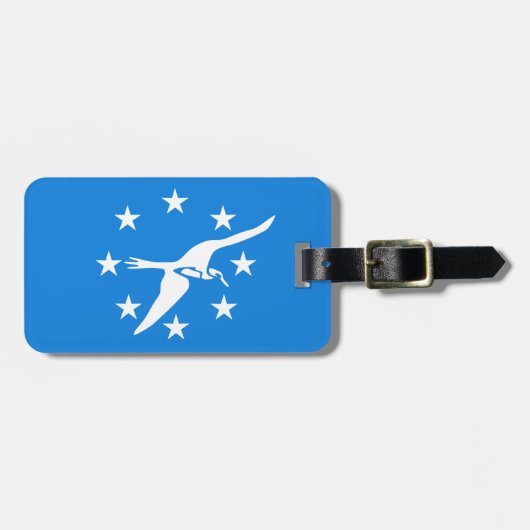 Vlag van Corpus Christi, Texas Bagagelabel (Voorkant horizontaal)