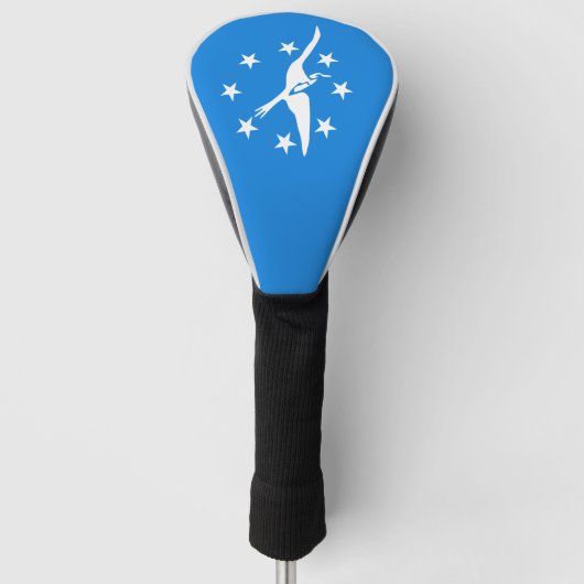 Vlag van Corpus Christi, Texas Golfheadcover (Voorkant)