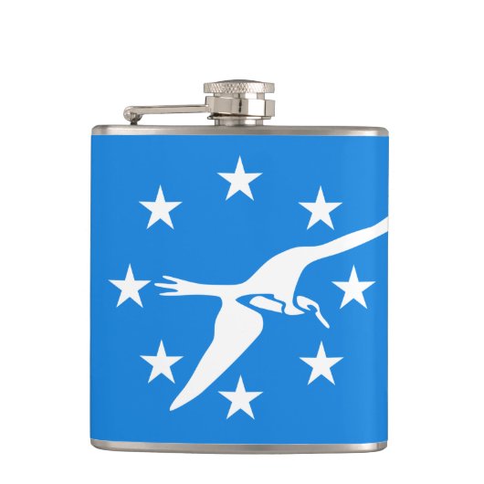 Vlag van Corpus Christi, Texas Heupfles (Voorkant)