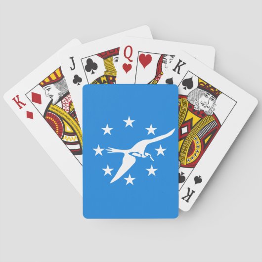 Vlag van Corpus Christi, Texas Pokerkaarten (Achterkant)