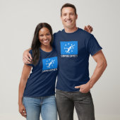 Vlag van Corpus Christi, Texas T-shirt (Unisex)