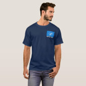 Vlag van Corpus Christi, Texas T-shirt (Voorkant volledig)