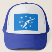 Vlag van Corpus Christi, Texas Trucker Pet (Voorkant)