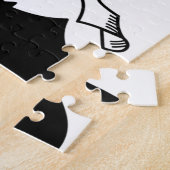Vlag van Corsica Legpuzzel (Zijkant)