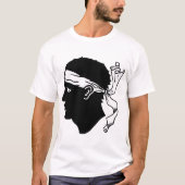 Vlag van Corsica T-shirt (Voorkant)