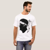 Vlag van Corsica T-shirt (Voorkant volledig)