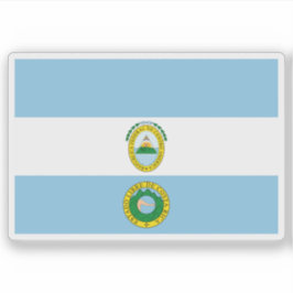 Vlag van Costa Rica (1824-1840) Sticker