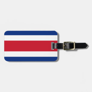 Vlag van Costa Rica Bagagelabel