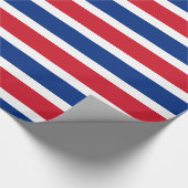 Vlag van Costa Rica Cadeaupapier (Hoek)