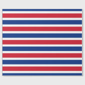 Vlag van Costa Rica Cadeaupapier (Vlak)