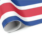 Vlag van Costa Rica Cadeaupapier (Rol Hoek)