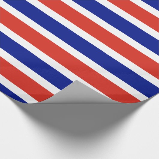 Vlag van Costa Rica Cadeaupapier (Hoek)