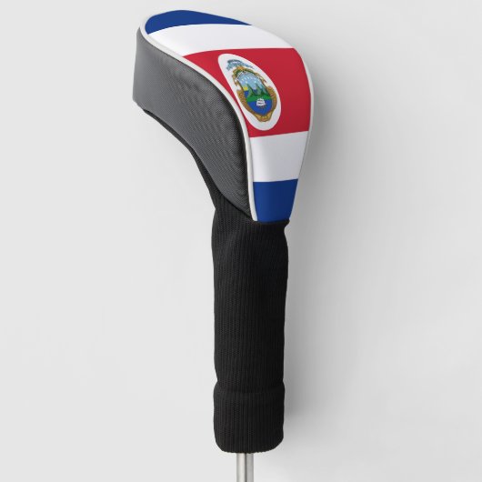 vlag van Costa Rica  Golfheadcover (Schuin)