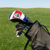 vlag van Costa Rica  Golfheadcover (Insitu)