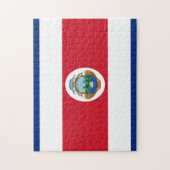 Vlag van Costa Rica Legpuzzel (Verticaal)