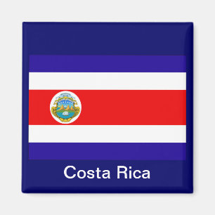 Vlag van Costa Rica Magneet